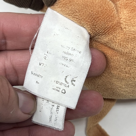 Disney Cinderella Gus Gus Mouse Plush Stuffed Toy Yellow Shirt Green Hat Cute - Picture 4 of 6